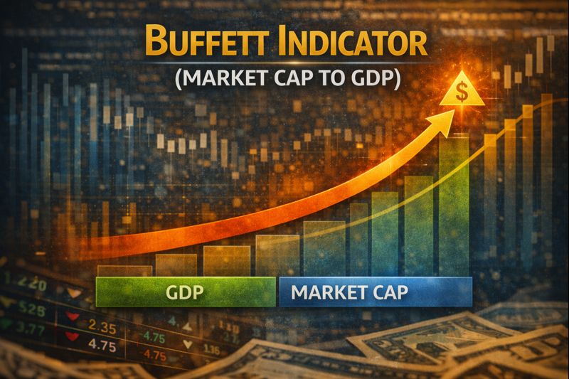 Buffett Indicator (Market Cap to GDP)