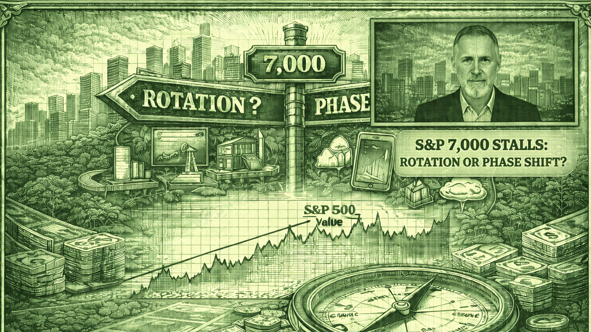 S&P 7,000 Stalls: Rotation or Phase Shift?