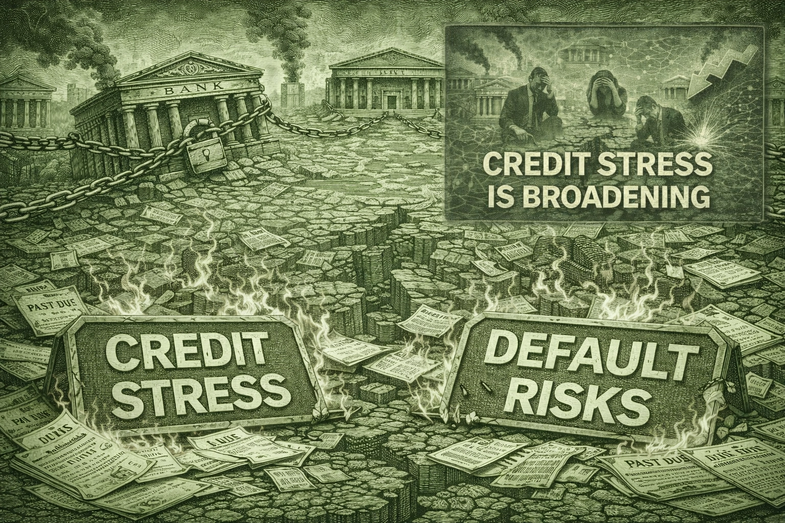 Private Credit Stress Is Spreading Beyond “Cockroaches”